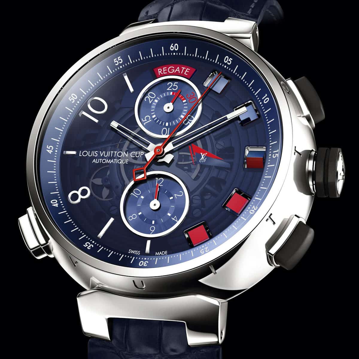 Louis Vuitton's latest spin time watch is the Escale Spin Time Blue -  Luxurylaunches