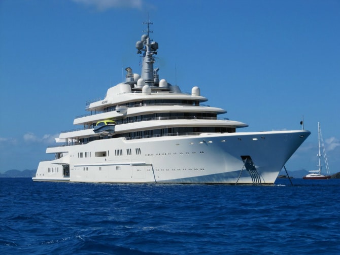 most expensive private motor yacht