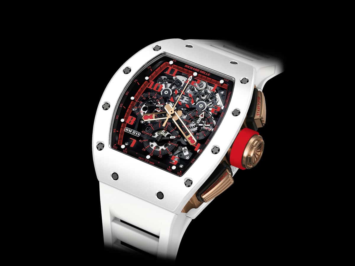 RICHARD MILLE INTRODUCES THE RM 011 AUTOMATIC FLYBACK CHRONOGRAPH WHITE DEMON
