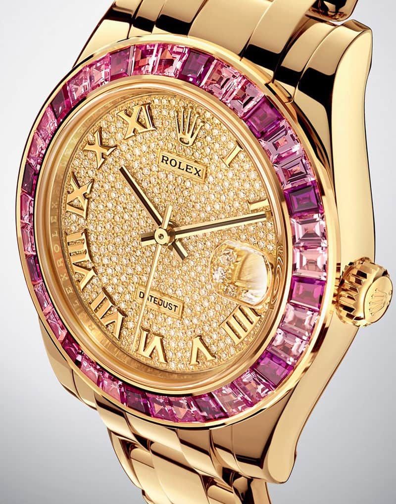 Женские часы с бриллиантами роллекс