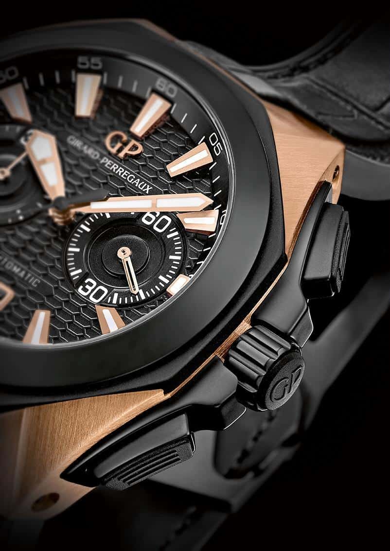 Girard-Perregaux-Chrono-Hawk-Rose-Gold-Timepiece 1