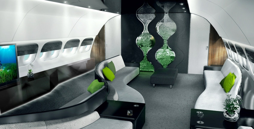 The Vip Dreamliner Luxury Interior Setup For A Private