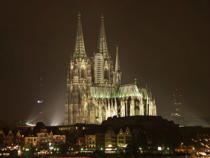 Cologne Cathedral Night