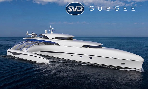 Subsee Trimaran Explorer Yacht Concept by Sylvain Viau Design