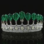 Emerald and Diamond Tiara Princess Katharina Henckel von Donnersmarck