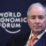 Stephen Schwarzman, chairman and CEO of the Blackstone Group, attends the annual meeting of the World Economic Forum in Davos