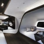 Mercedes-Benz Lufthansa private jet interior 5