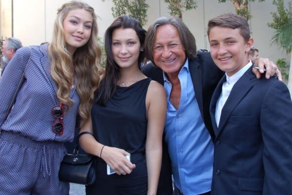 Mohamed Hadid and children
