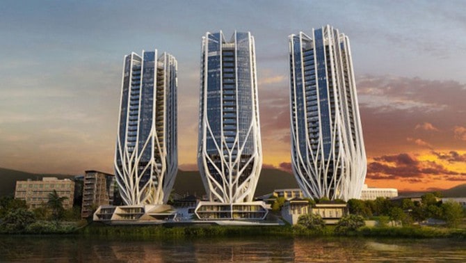 Zaha Hadid Designs Two Sinuous Towers For Australias Gold Coast