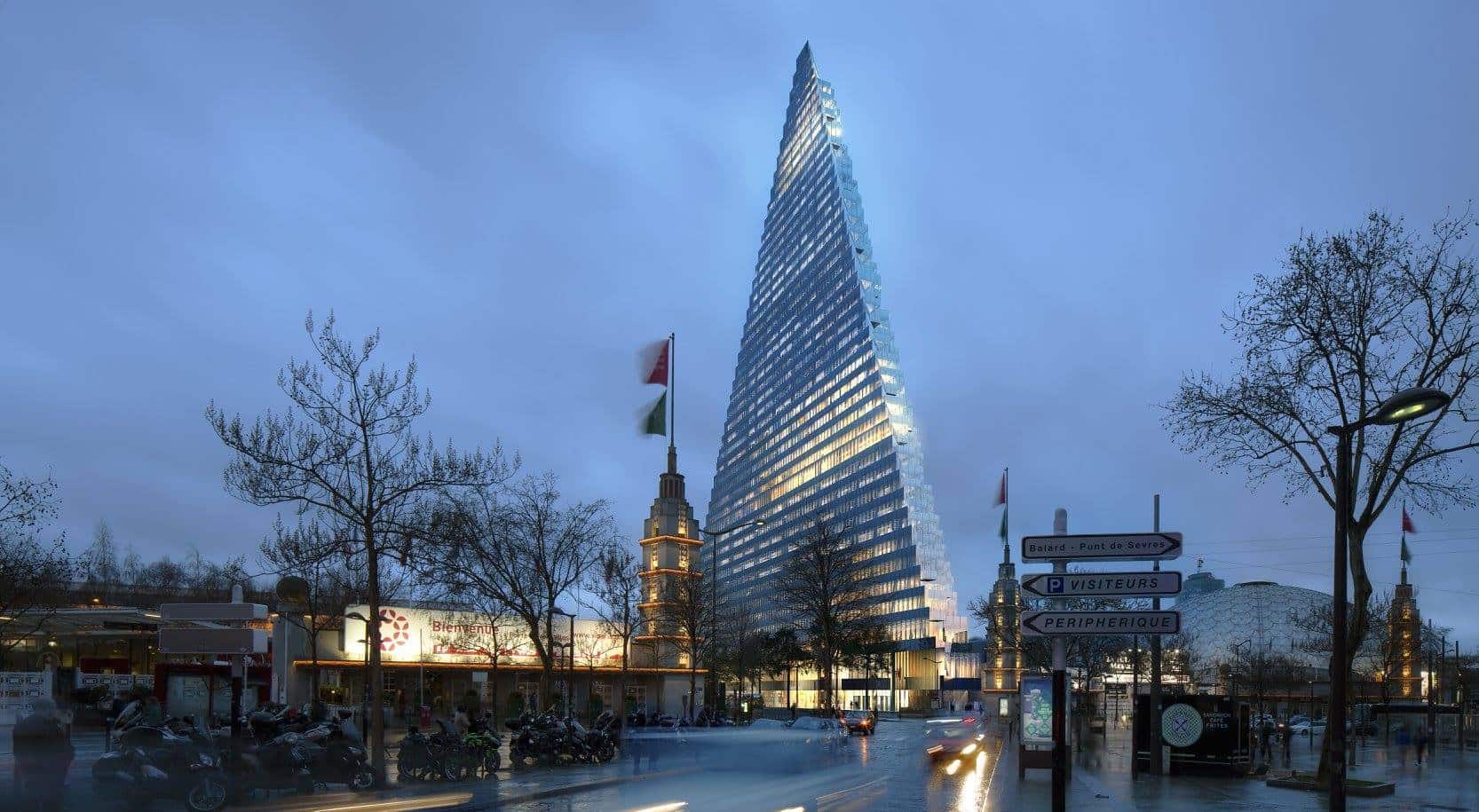 Tour Triangle Is The First Skyscraper in Paris In over 40 Years