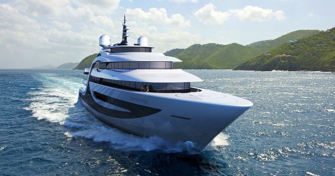 Expedition superyacht