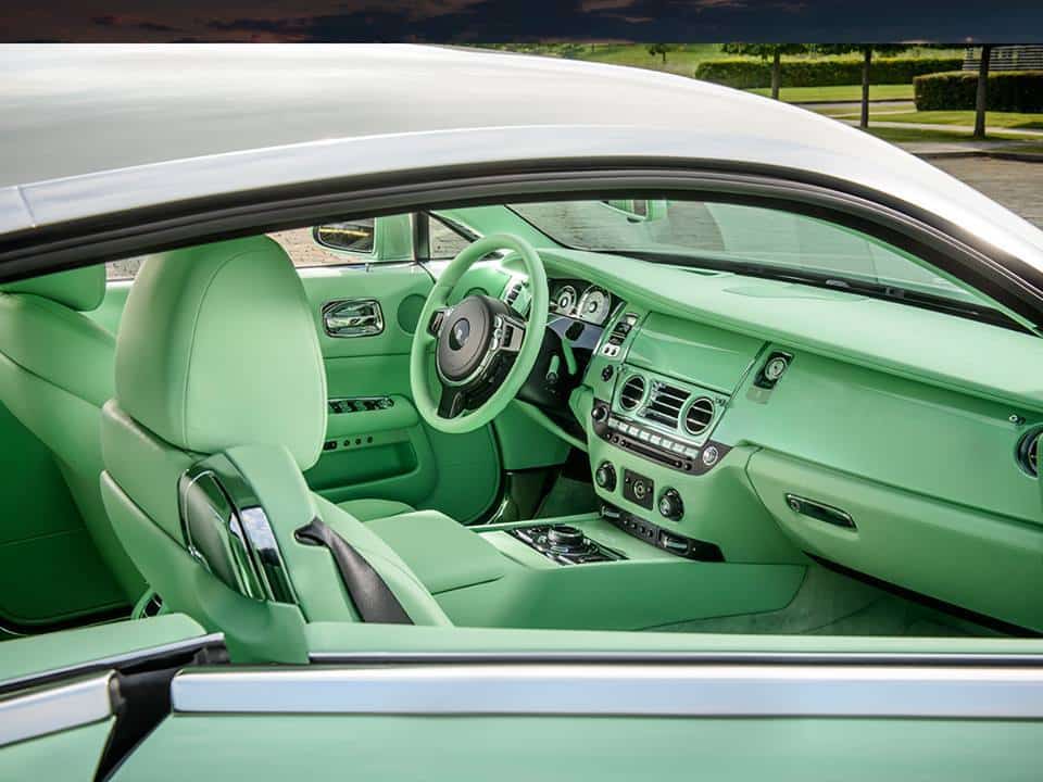 Jade Pearl Rolls-Royce Wraith