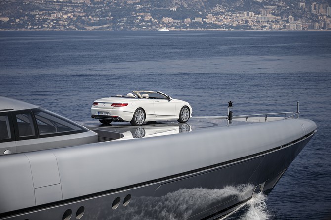 Filmdreh/Making Of Mercedes-Benz S-Klasse Cabriolet Monaco 2015