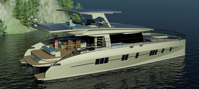 Sail the Seven Seas Powered by the Sun with Solarwave Yachts