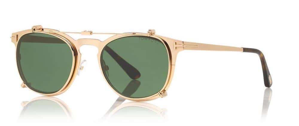 Tom Ford's Gold Plated Sunglasses