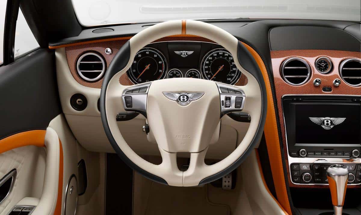 Orange Flame Bentley Continental