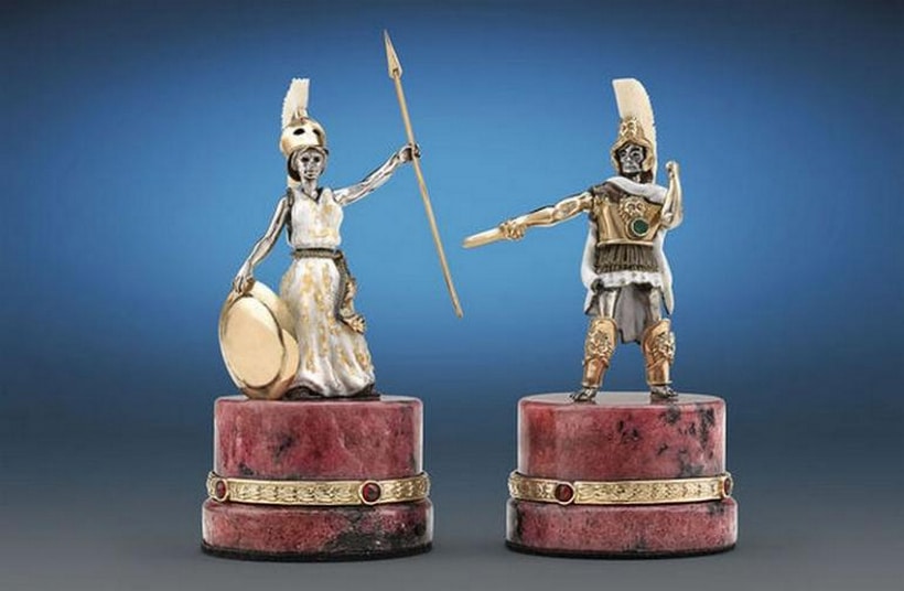 The Battle of Issus Chess Set 5
