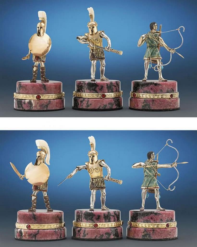The Battle of Issus Chess Set 7