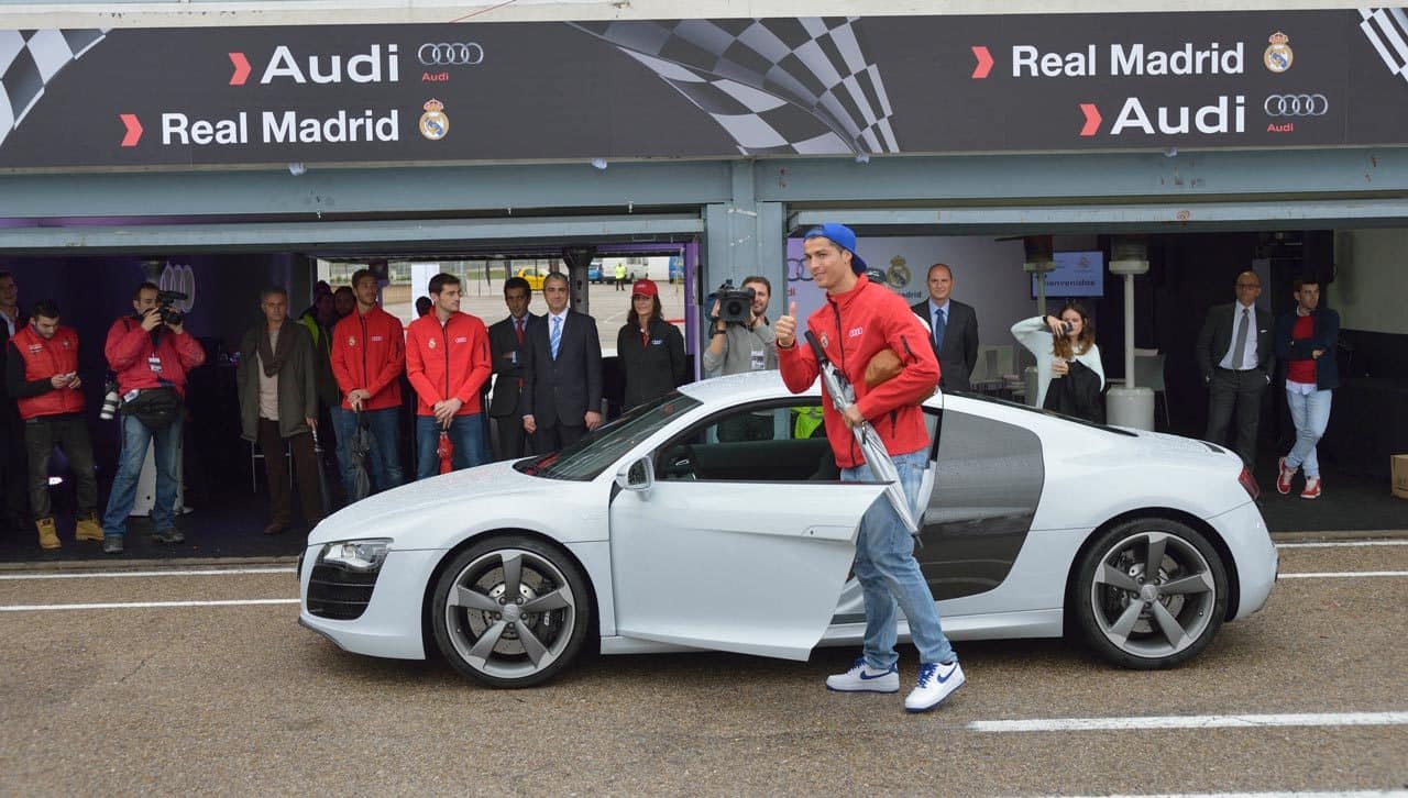 Cristiano Ronaldo Audi R8