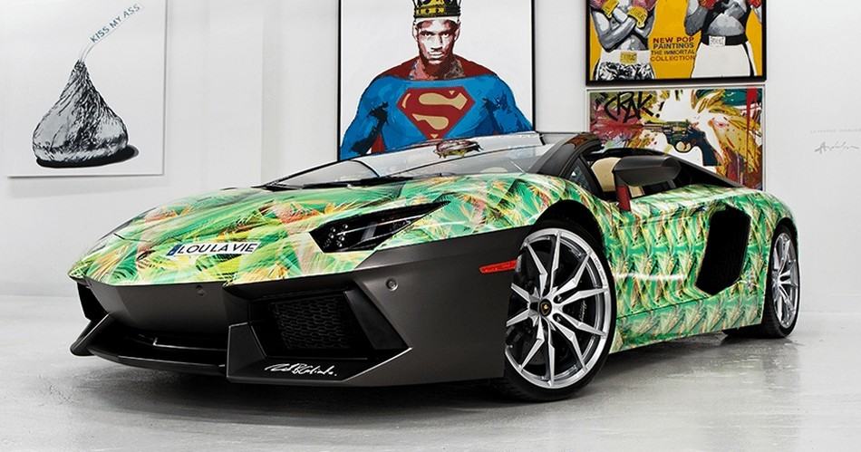 LeBron James Lamborghini Aventador