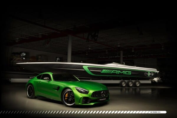 Mercedes-AMG and Cigarette Racing celebrate 10 years of collabor