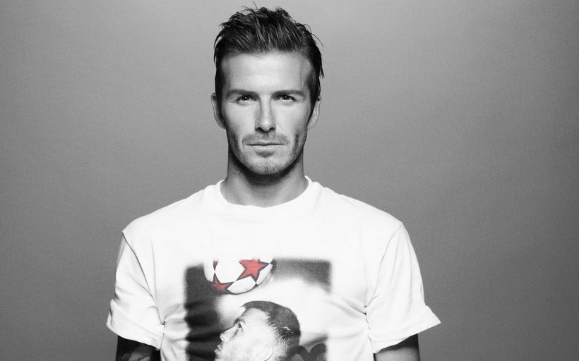 David Beckham young
