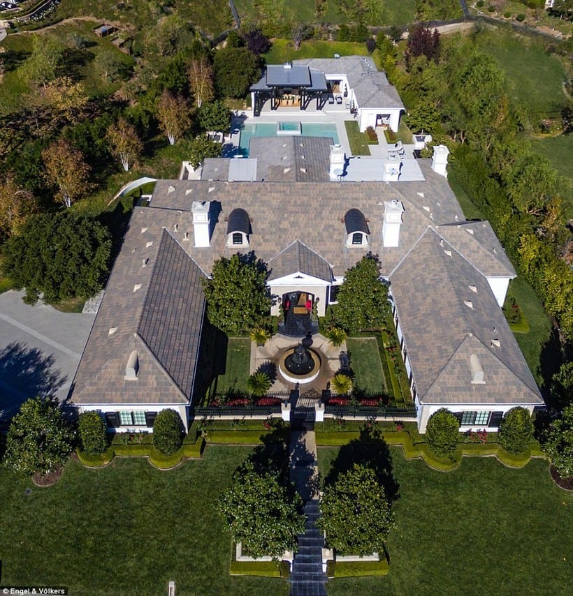 Wayne Gretzky Sherwood House Aerial