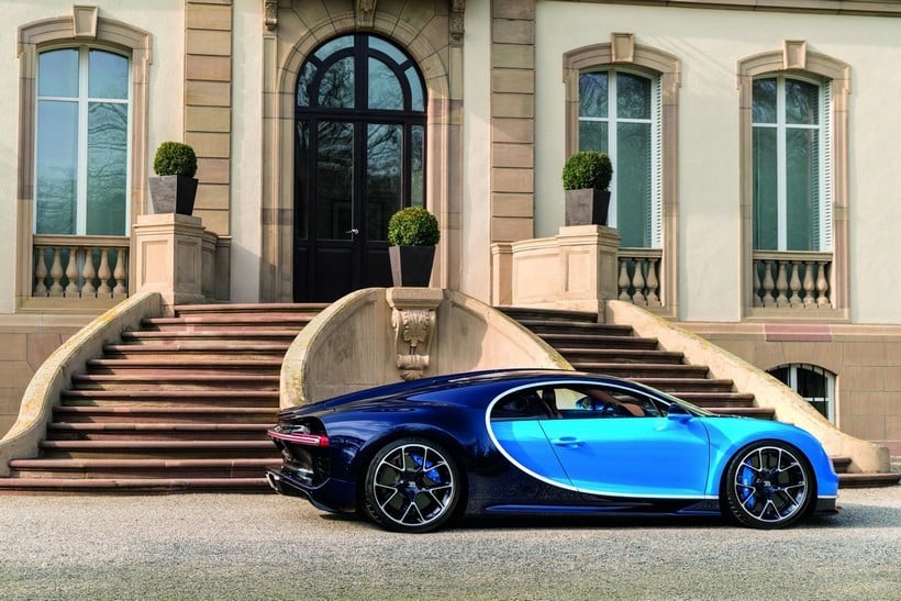 Bugatti Chiron side