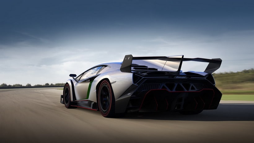 Lamborghini Veneno back