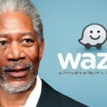 Morgan Freeman Waze
