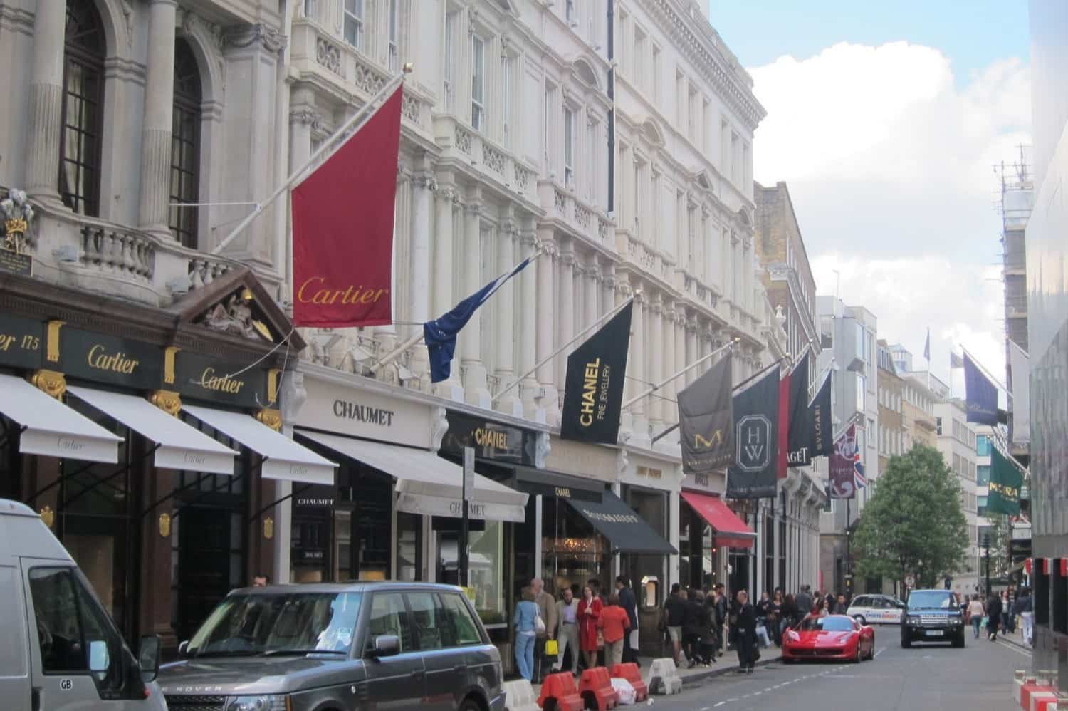 Shopping On Bond Street