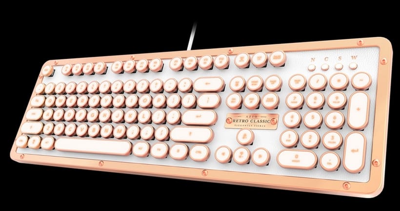 Azio Retro Classic keyboard 7