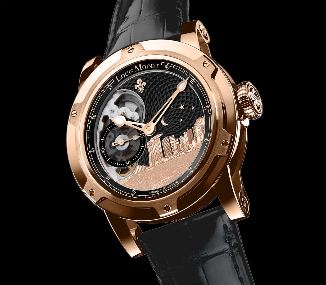 The Louis Moinet Singapore Edition Honors The City's Skyline