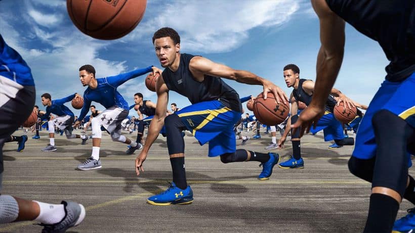 Stephen Curry under armour