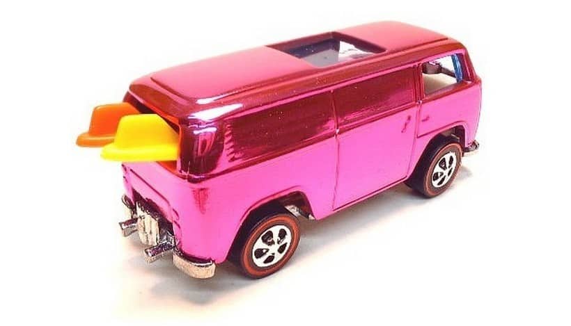 1969 Pink Rear-Loading Volkswagen Beach Bomb