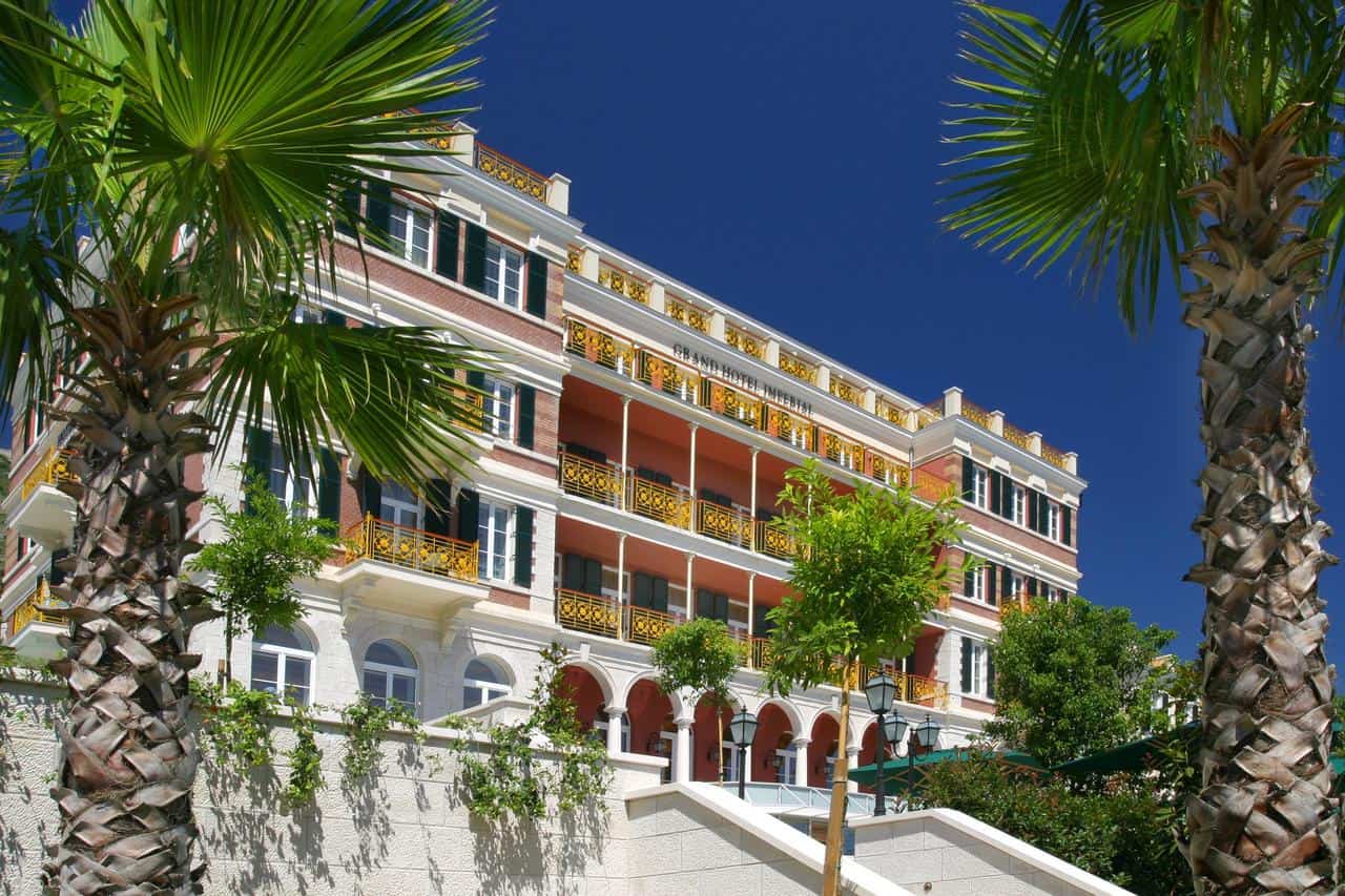 Mặt tiền của khách sạn Hilton Imperial Dubrovnik