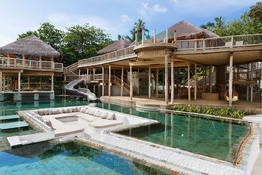 Oceanfront Villa in the Maldives