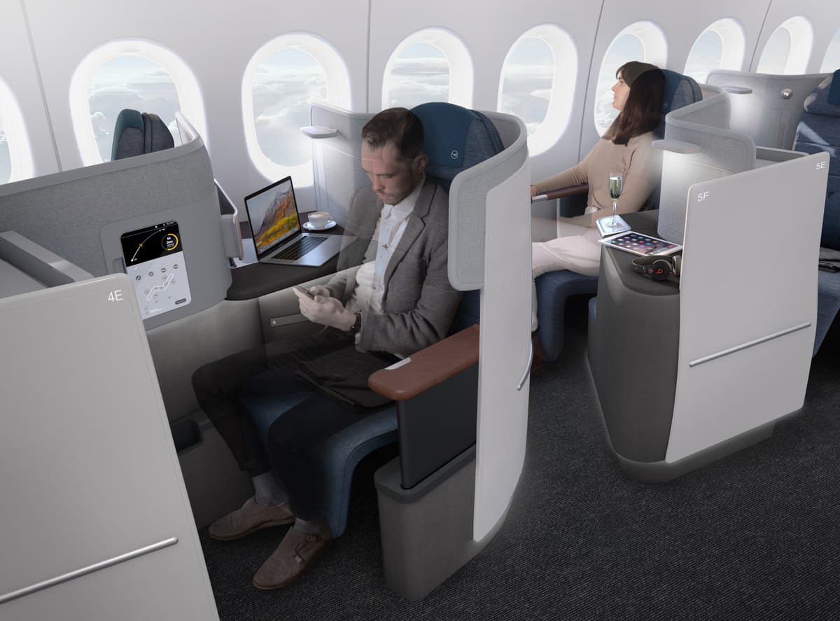Check Out Lufthansa's New Boeing 777X Business Class Seats