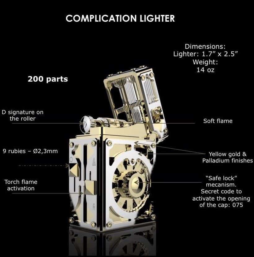 S.T. Dupont Complication Lighter 2