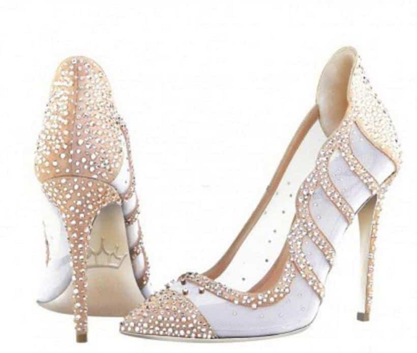 diamond encrusted heels