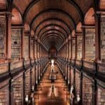 Trinity College Library in Dublin