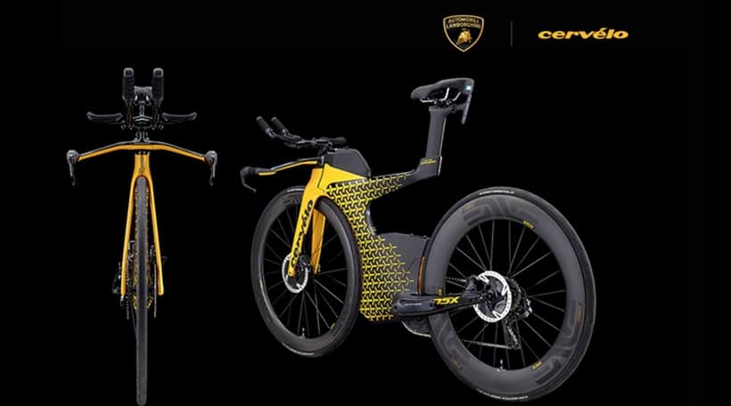 Cervélo P5X Lamborghini Edition Triathlon Bicycle