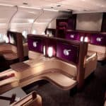 Qatar Airways first class