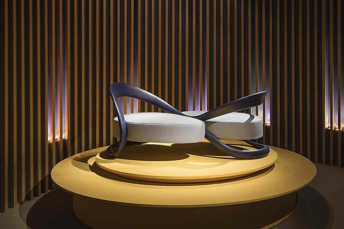 The aptly named 'Ribbon Dance' is an uber stylish $65,000 sofa by Louis  Vuitton - Luxurylaunches
