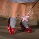 Judy Garland Ruby Slippers Wizard of Oz