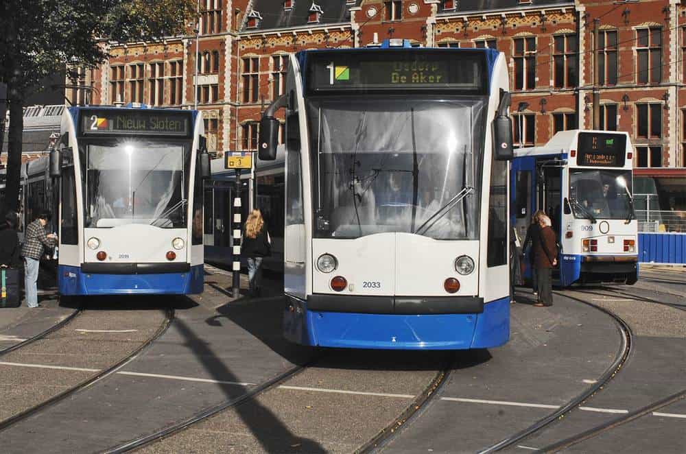Nr. 2 Tram in Amsterdam