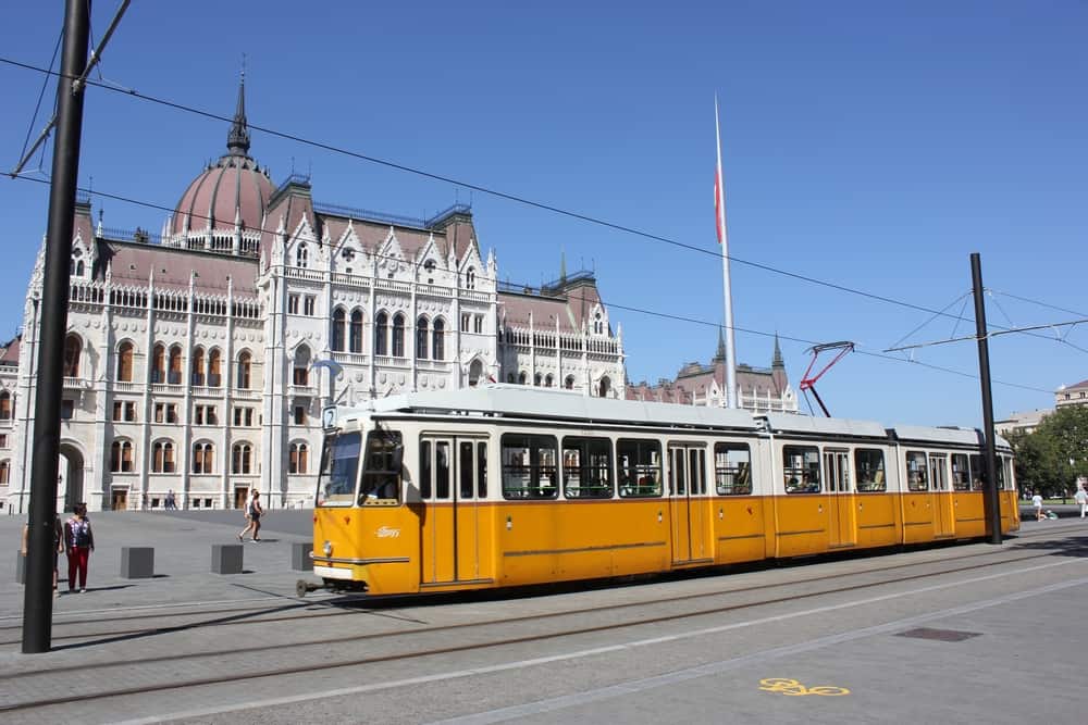 Nr. 2 Tram in Budapest