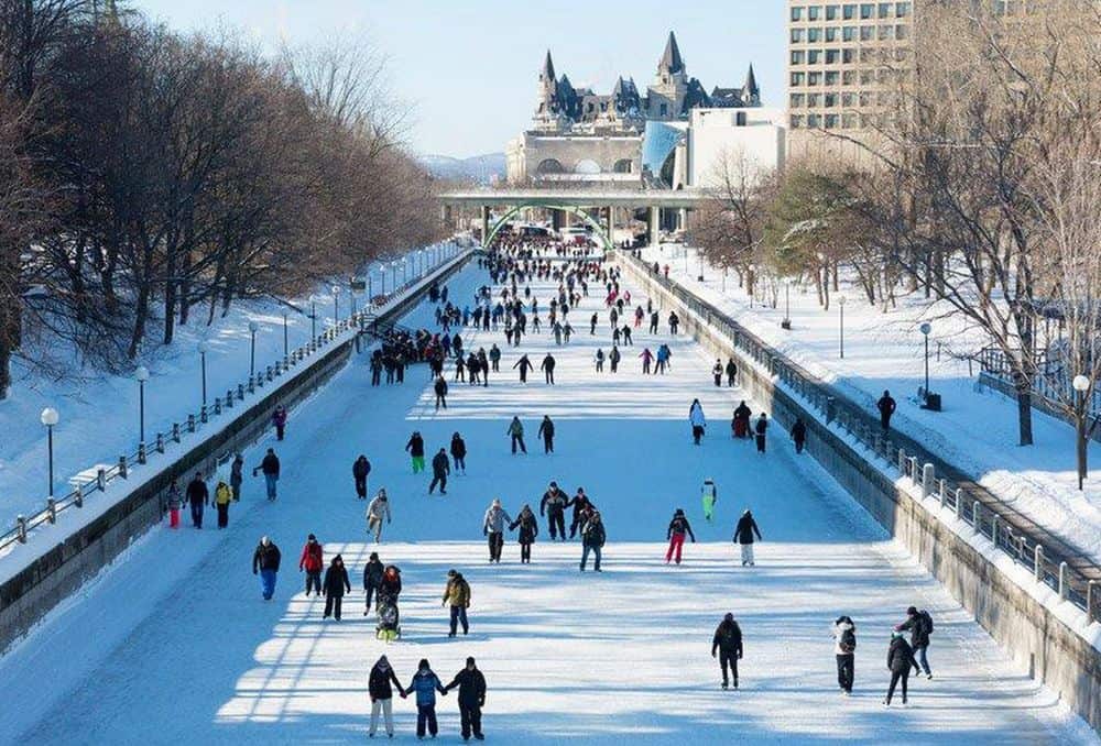 Rideau Canal Ice Skating