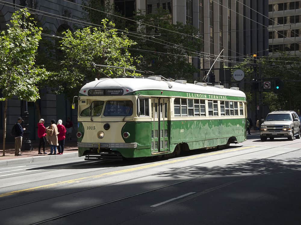 Streetcar F in San Francisco
