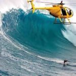 Helicopter Surfing